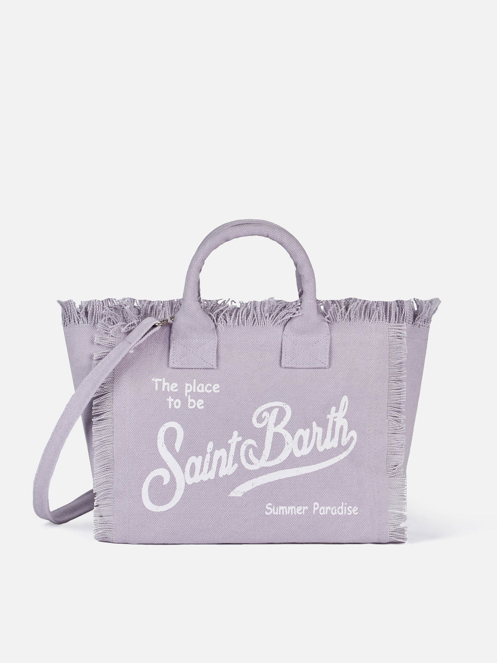 Borsa Colette in canvas di cotone lilla