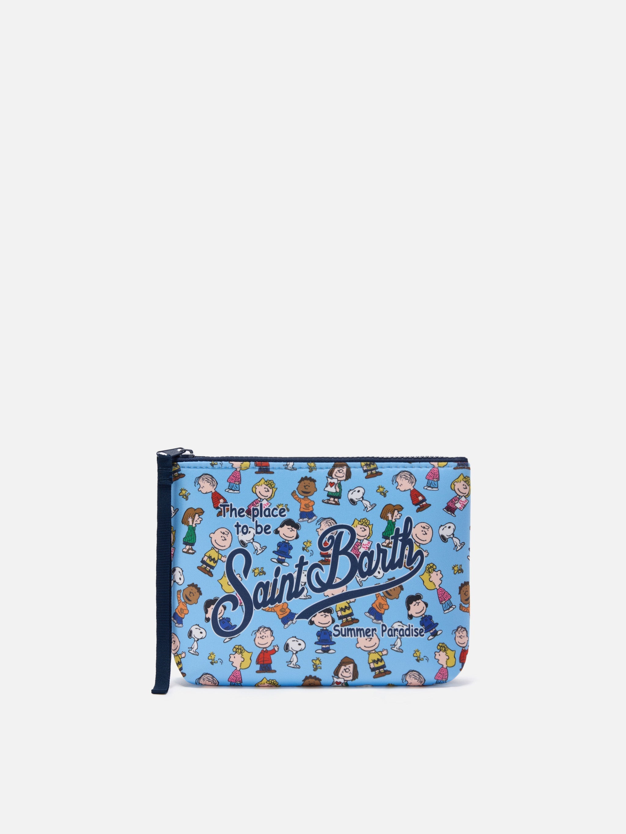 Pochette Aline in scuba con stampa Snoopy and Friends | Special Edition