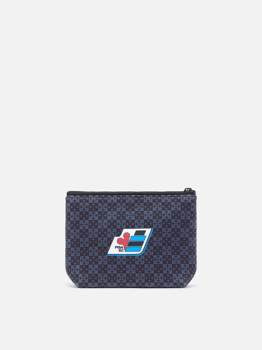 Pochette Aline in scuba nera con stampa Pisa SC Logo | PISA SC SPECIAL EDITION
